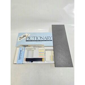 Bible Pictionary Game Vintage 1987 First Edition Quick Draw Age 10+ **COMPLETE**